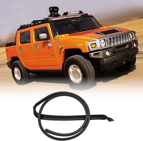 25868658 RH استبدال شريط الختم المساعد العلوي الأيمن مناسب لـ 2003-2009 Hummer H2، جانب الراكب الأيمن الأمامي والخلفي، شريط السير الوقائي المساعد العلوي in Kuwait