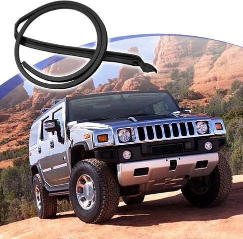 25868658 RH استبدال شريط الختم المساعد العلوي الأيمن مناسب لـ 2003-2009 Hummer H2، جانب الراكب الأيمن الأمامي والخلفي، شريط السير الوقائي المساعد العلوي in Kuwait