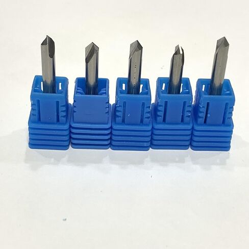 قاطعة تفريز نهاية 110° V010(RIC05270B) من الكربيد لماكينات Keyline Ninja/Keyline Total/Keyline Vortex Versa Key Machines (10) in Kuwait