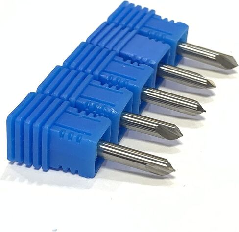 قاطعة تفريز نهاية 110° V010(RIC05270B) من الكربيد لماكينات Keyline Ninja/Keyline Total/Keyline Vortex Versa Key Machines (10) in Kuwait
