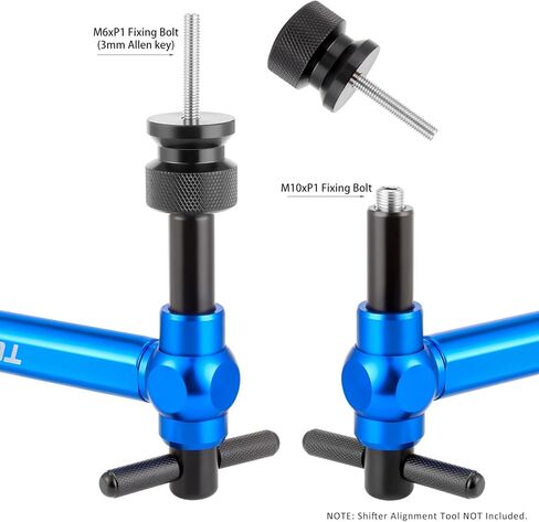 محول أداة محاذاة ناقل الحركة - امتداد مقياس شماعات الدراجة لارتفاع رافعة دراجة الطريق وتعديل الزاوية - ألومنيوم CNC والفولاذ المقاوم للصدأ - متوافق مع أداة الحديقة in Kuwait