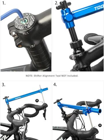 محول أداة محاذاة ناقل الحركة - امتداد مقياس شماعات الدراجة لارتفاع رافعة دراجة الطريق وتعديل الزاوية - ألومنيوم CNC والفولاذ المقاوم للصدأ - متوافق مع أداة الحديقة in Kuwait