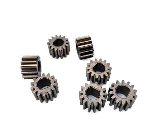 Steel Heavy Duty Motor Pinion Gear 10pcs 1M 14T D-Hole 8MM Metal Motor Gear 14 Teeth D Parts in Saudi Arabia