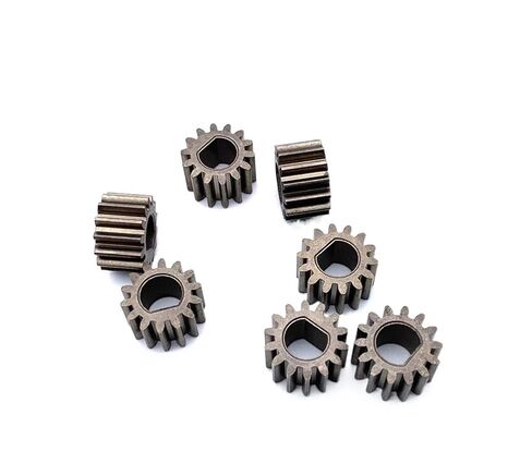 Steel Heavy Duty Motor Pinion Gear 10pcs 1M 14T D-Hole 8MM Metal Motor Gear 14 Teeth D Parts in Saudi Arabia