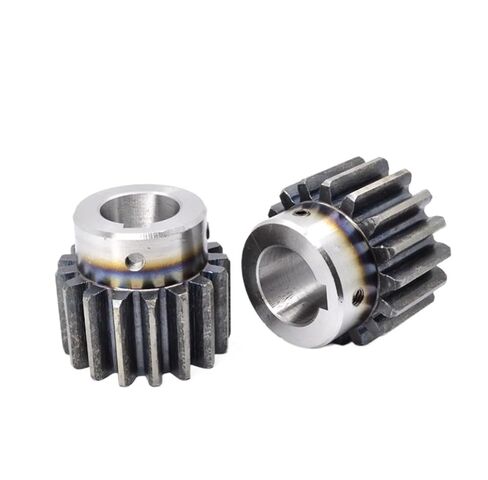 Steel Heavy Duty Motor Pinion Gear 25Teeth 2.5M Spur Gear with Step Keyway Bore 16-32mm(28mm (Keyway 8mm)) in Saudi Arabia