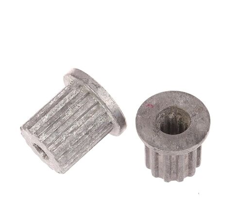 Steel Heavy Duty Motor Pinion Gear 1pcs 12/15 Center Gear Leaf Water Metal Axis Washer Spare Parts Components for Laundry(15 Teeth) in Saudi Arabia