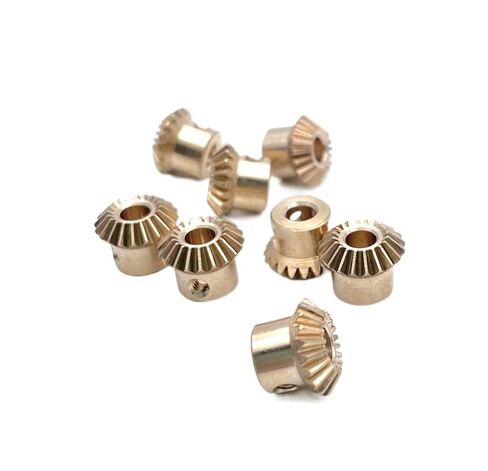 Steel Heavy Duty Motor Pinion Gear 1pcs Mini Bevel Gear 1:1 0.4M 20T 2/3mm 90 Degree Angle Equal Conical Spur Gears 20 Teeth Copper Precision(3mm) in Saudi Arabia