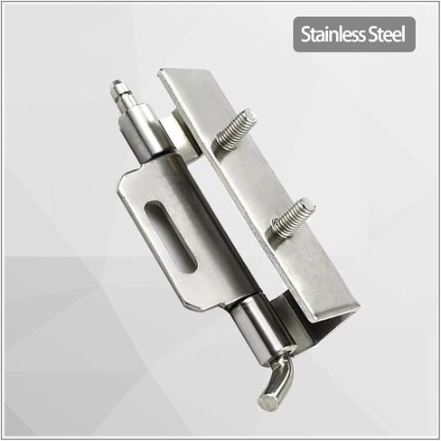 304 Stainless Steel Detachable Spiral Hidden Door Hinge 1Pcs in Saudi Arabia