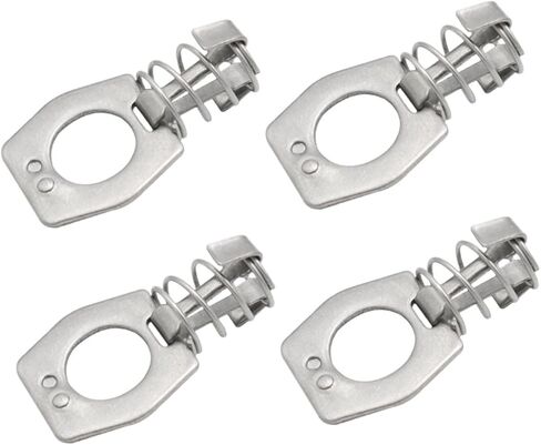 4pcs Stainless Steel Cam Latch for RV Water Heater Door Lock Sturdy Water Heater Cover Latch with Detachable Structure Accessories in Saudi Arabia