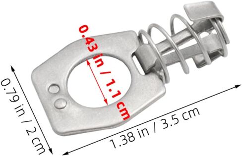 4pcs Stainless Steel Cam Latch for RV Water Heater Door Lock Sturdy Water Heater Cover Latch with Detachable Structure Accessories in Saudi Arabia