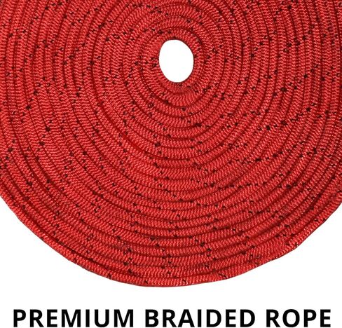 نظام شريان الحياة الأفقي AFP|حبل حماية من السقوط مؤقت لأربعة رجال بطول 100 قدم مع شريطين للذراعين المتقاطعين، ممتص للطاقة، حلقات تسلق، شداد حبل، دبوس وحقيبة حمل|معدات الوقاية الشخصية المصنفة من OSHA/ANSI|حبل أدوات مجاني in Kuwait