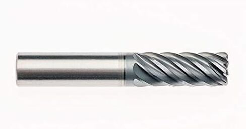 RedLine Tools - 1/4 (.2500) Single End Corner Radius Carbide End Mill, AlCrNX Coated, 9 Flute .7500 LOC .0300 Radius, Round Shank Type, 2.5000 OAL - RFZ09005 in Saudi Arabia