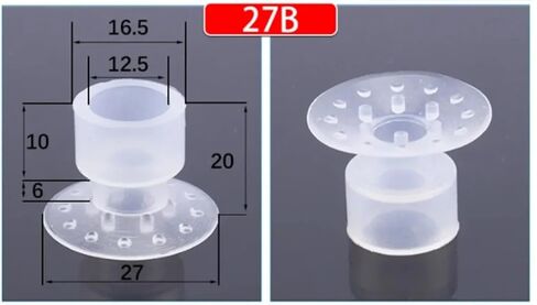 10pcs Manipulator Bag Opening Vacuum Suction Cuppneumatic Accessory Powerful Suction Nozzle Film Plastic(27A) in Kuwait