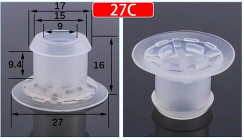 10pcs Manipulator Bag Opening Vacuum Suction Cuppneumatic Accessory Powerful Suction Nozzle Film Plastic(27A) in Kuwait