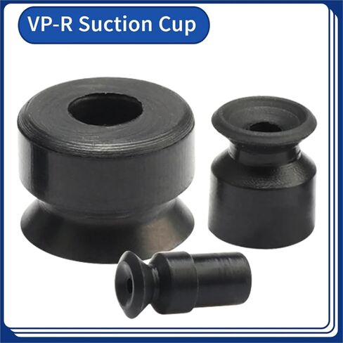 1PCS Vacuum Suction Cup VP2R VP4R VP6R 8R 10R 50R Manipulator Pad Variations Silicon Rubber Chuck Sucker Pneumatic(VP-4R,White Colour) in Saudi Arabia