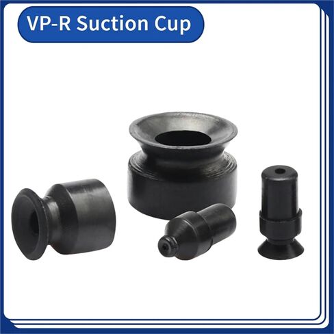 1PCS Vacuum Suction Cup VP2R VP4R VP6R 8R 10R 50R Manipulator Pad Variations Silicon Rubber Chuck Sucker Pneumatic(VP-4R,White Colour) in Saudi Arabia