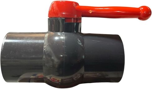 ERA 4 "جدول زمني 80 صمام كروي PVC - صمام إغلاق كامل المنفذ للخدمة الشاقة، PVC رمادي من الدرجة الصناعية لأنظمة السباكة والري وحمامات السباحة in Saudi Arabia