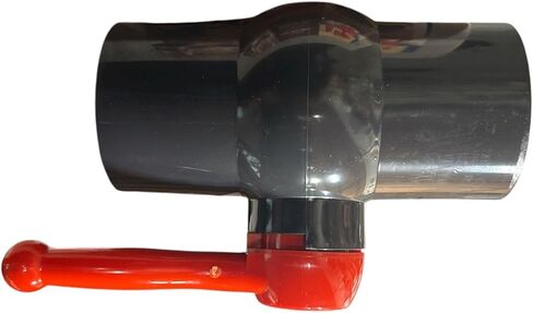 ERA 4 "جدول زمني 80 صمام كروي PVC - صمام إغلاق كامل المنفذ للخدمة الشاقة، PVC رمادي من الدرجة الصناعية لأنظمة السباكة والري وحمامات السباحة in Saudi Arabia