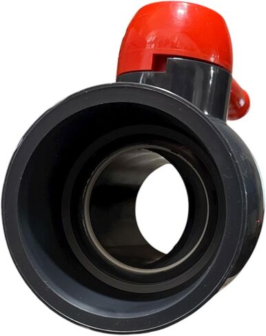 ERA 4 "جدول زمني 80 صمام كروي PVC - صمام إغلاق كامل المنفذ للخدمة الشاقة، PVC رمادي من الدرجة الصناعية لأنظمة السباكة والري وحمامات السباحة in Saudi Arabia