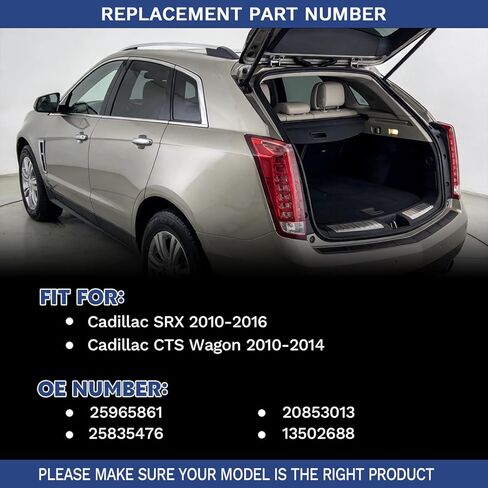 استبدال مضخة الباب الخلفي الهيدروليكي لكاديلاك SRX 2010-2016 وCTS Wagon 2010-2014، OEM 25965861 20853013 25835476 13502688 in Kuwait