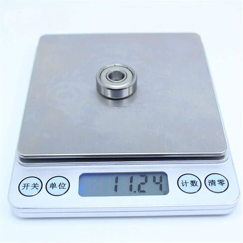 10 PCS 608ZZ Deep Groove Ball Bearing ABEC-5 Skate Stroller Miniature 608 ZZ Bearings Size 8x22x7mm in Saudi Arabia