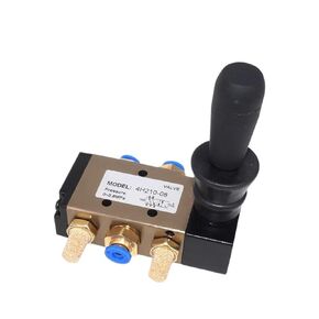4H210-08 4H310-10 4H410-15 Manual Air Control Valve, 2 Position 5 Way Hand Lever Valve for Pneumatic Cylinders(4H410-15,10mm Fittings) in Kuwait