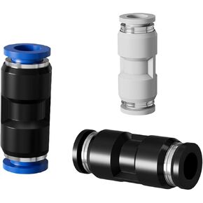 Pneumatic Air Pipe Straight-Through Quick-Plugs Quick High-Pressure Pump Accessories Pu4/6/8/12/14/16Mm Hose Connector 1Pcs(Bluepg8-4) in Kuwait