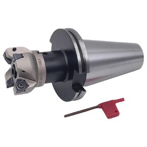 مطحنة وجه قابلة للفهرسة 2-1/2 بوصة CME مع CAT50 Arbor، WNMG080616 متضمنة، 4 مزامير in Kuwait