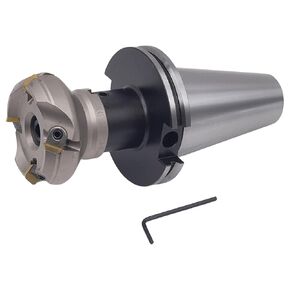 CME 2-1/2 بوصة 45 درجة مطحنة وجه قابلة للفهرسة مع CAT50 Arbor، إدراج SEAN42 متضمن، 4 مزامير in Kuwait