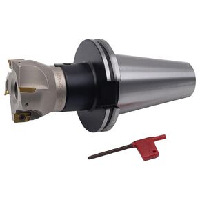 مطحنة وجه قابلة للفهرسة 2-1/2 بوصة CME مع CAT50 Arbor، إدراج APKT1604، 4 مزامير in Kuwait