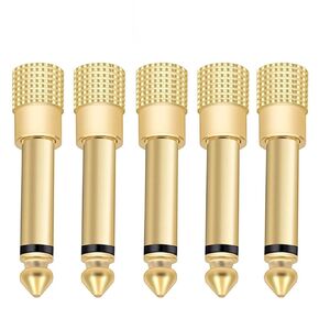 10 قطعة أحادية 6.35 مللي متر ذكر إلى 3.5 مللي متر أنثى مهايئ الرافعة جاك 3.5 مللي متر إلى 6.35 مللي متر محول قابس موسع موصل الصوت in Kuwait