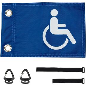 علم عربة الجولف مع الأشرطة in Kuwait