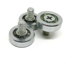 5 قطعة OD 19xM6 المسمار الشحوم مشحم درج معدني تحمل الأسطوانة JS19-C1L8W6M6 19 مللي متر خزانة المطبخ المعادن دليل عجلة in Kuwait