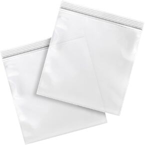 Resealable Poly Bags for Storage, 7 x 9 Inch, 1000 Pack, 2 Mil, Zipper Lock Closure, Reclosable Plastic Zip Bags, Plain in Saudi Arabia