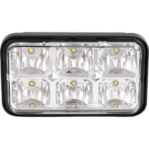 ALMULOO Golf Cart Headlight Clear LED Lens متوافق مع 1996-Up EZGO ST350 و1980-1994 EZGO Marathon/EZGO Workhorse Models Golf Cart البلاستيك الأمامي كروم الإسكان in Kuwait