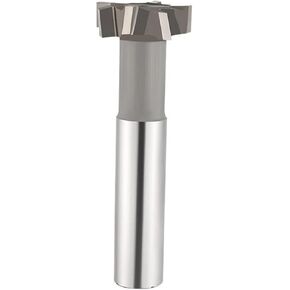 1pcs 6 Flutes T Slot End Mill Milling Cutter 8-32mm Cutting Diameter HSS T Slot Milling Cutter Welded Rough Insert HSS End Mill for Hardness Metal Keyway End Mills(8x2x6x60mm) in Saudi Arabia