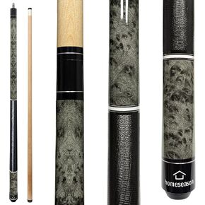 HomeSeason 58 بوصة عصا البلياردو برأس 13 مم، مثالية للعب الدقيق، عصا حمام سباحة منخفضة الانحراف لتحسين الدقة in Kuwait