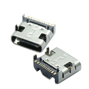 1000 قطعة/الوحدة نوع C 16 دبوس SMT موصل مقبس USB 3.1 نوع-C أنثى وضع SMD DIP in Kuwait