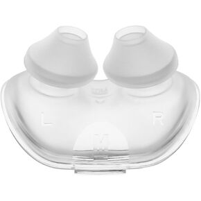 استبدال وسادة الأنف P10 من أجل وسادة قناع الأنف ResMed AirFit P10 CPAP، ملحقات وسادة وسادة الأنف مزدوجة الجدار من السيليكون الناعم - متوسط in Kuwait