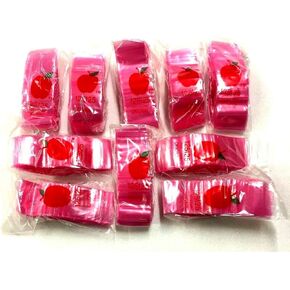 125125 (1.25 بوصة × 1.25 بوصة) أكياس وردية اللون من ماركة Apple حقائب صغيرة قابلة للإغلاق، علبة تحتوي على 1000 قطعة in Kuwait