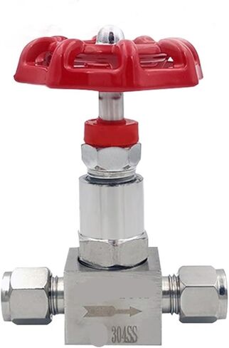 1PCS 304 Stainless Steel Ferrule Valve J91W-160P Ferrule Straight Stop Valve(OD 12mm) in Kuwait