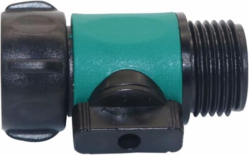 5 Pcs Garden Hose Valve Tap Pipe Compatible 3/4" 2-Way Connector Valve Fitting Adapter Tool Watering Supplies in Kuwait