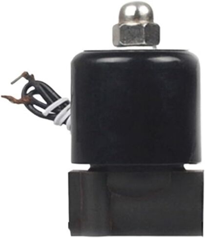 1PCS 1/4" Plastic Solenoid Valve DN8 Normally Closed AC220V DC24V DC12V(DC12V) in Kuwait
