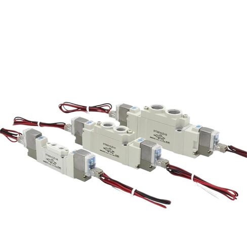 SMC نوع 5 منفذ 2 صمام الملف اللولبي، SY3220 SY5220 SY7220 سلسلة عادية مغلقة، 4LZD/5LZD/6LZD طيار داخلي، للأتمتة (SY3220-5LZD-M5) in Kuwait