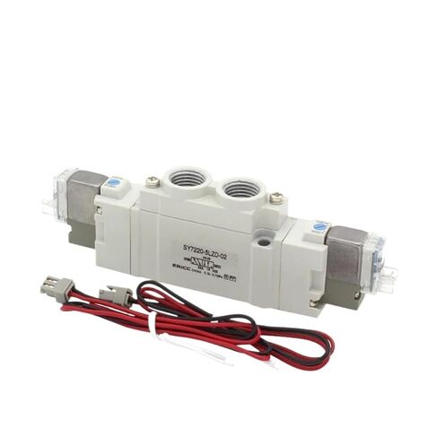 SMC نوع 5 منفذ 2 صمام الملف اللولبي، SY3220 SY5220 SY7220 سلسلة عادية مغلقة، 4LZD/5LZD/6LZD طيار داخلي، للأتمتة (SY3220-5LZD-M5) in Kuwait