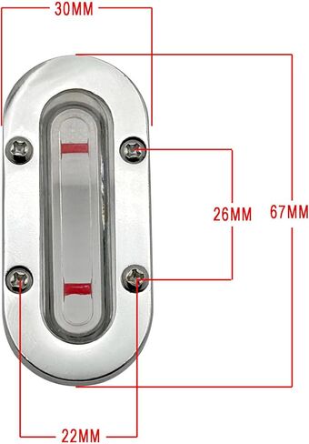 زجاج الرؤية العالمي مقياس مستوى السائل مؤشر الزيت نافذة الخزان الهيدروليكي مع المسمار لخزان التبريد تجاوز خزان المياه التوسع in Kuwait