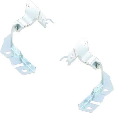 Rareelectrical New Pair of Hood Hinge Compatible with Ford Explorer St 6 Cyl 3.0L Police Interceptor Utility Base 6 Cyl 3.0L 2020-2024 By Fo1236190 Fo1236191 Lb5z16797a Lb5z16796a in Saudi Arabia