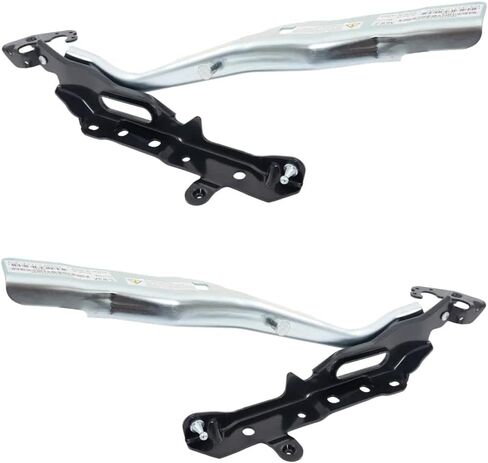 Rareelectrical New Pair of Hood Hinge Compatible with Ford F-250 Super Duty Platinum 8 Cyl 7.3L F-350 Super Duty XLT 8 Cyl 6.2L 2017-2022 by Fo1236200 Fo1236201 Hc3z16797b Hc3z16796b in Saudi Arabia