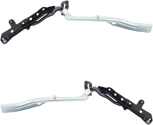 Rareelectrical New Pair of Hood Hinge Compatible with Ford F-250 Super Duty Platinum 8 Cyl 7.3L F-350 Super Duty XLT 8 Cyl 6.2L 2017-2022 by Fo1236200 Fo1236201 Hc3z16797b Hc3z16796b in Saudi Arabia