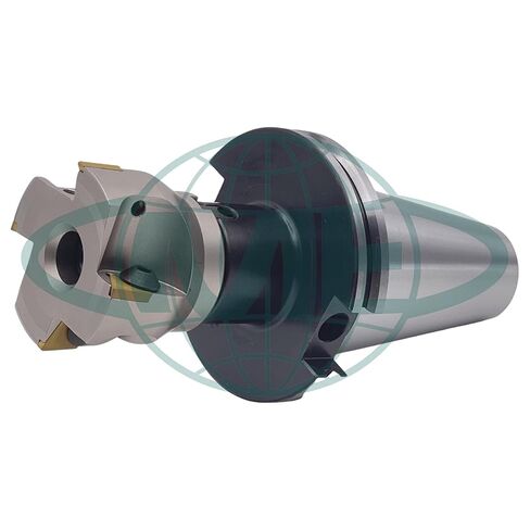 CME 2-1/2 بوصة 90 درجة مطحنة وجه قابلة للفهرسة مع CAT50 Arbor، إدراج TPG322 متضمن، 4 مزامير in Kuwait